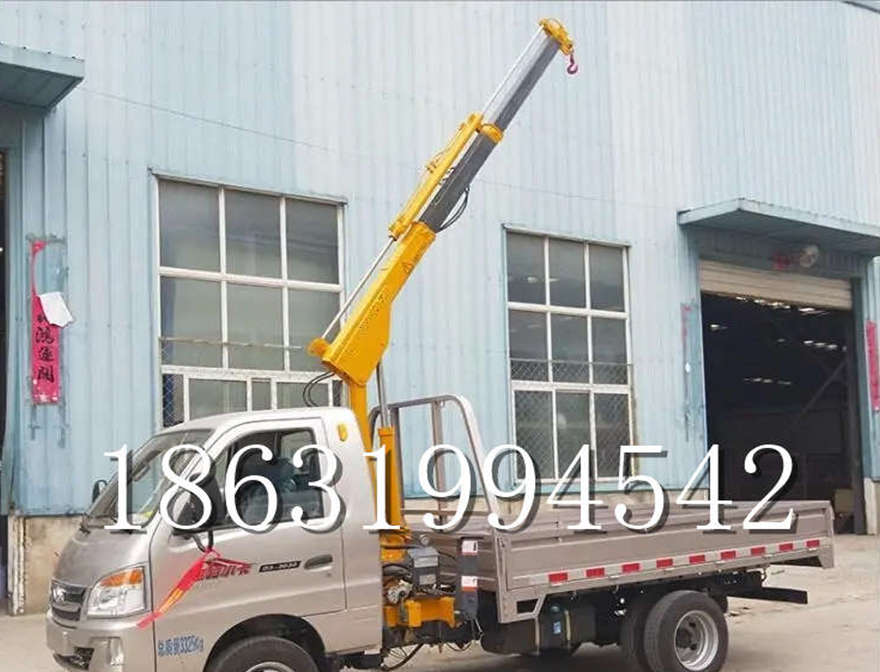 张家口市随车吊机货车安装液压吊机随车吊机微型提升机移动2吨张家口市当地遥控升降机